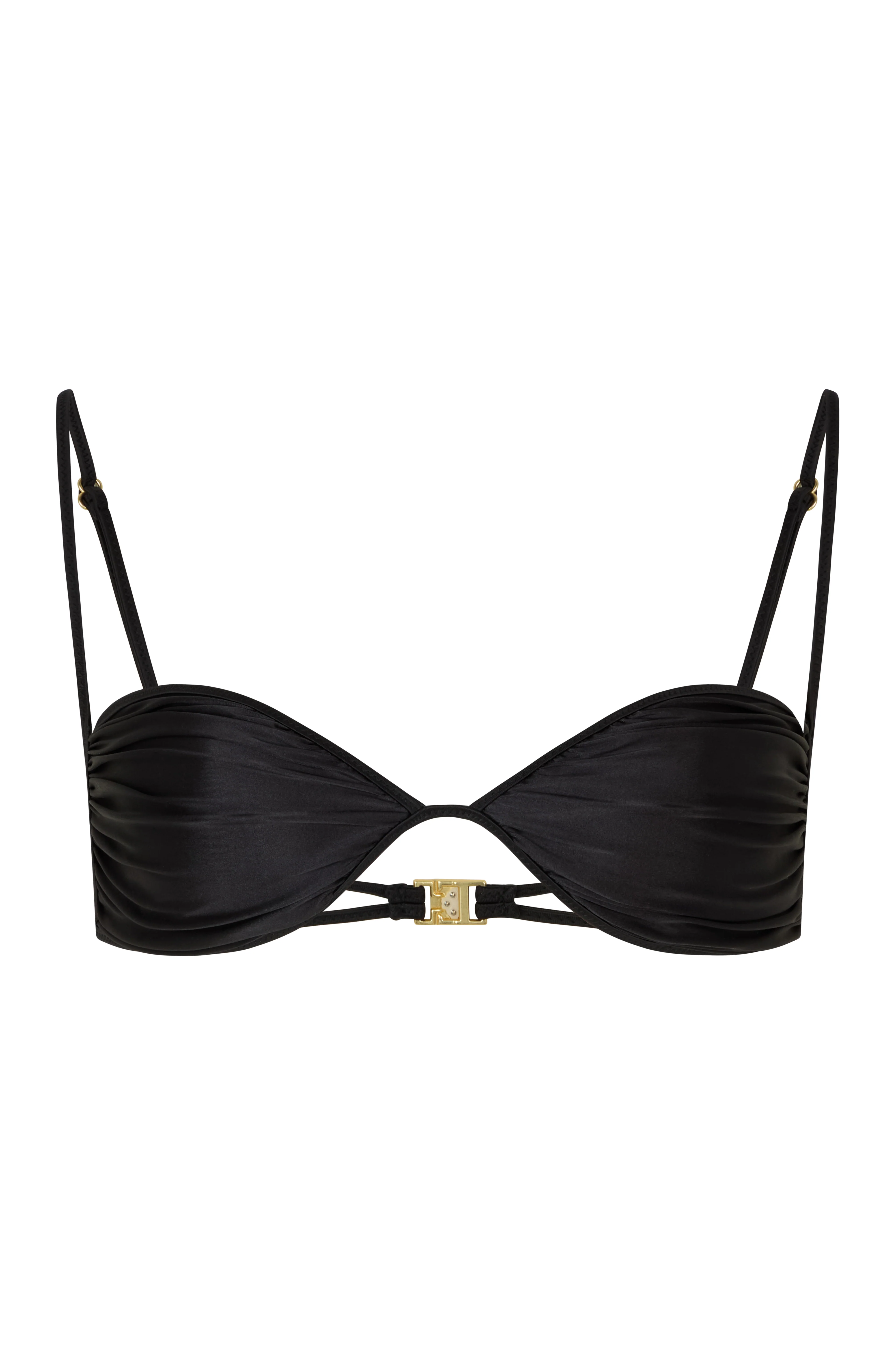 ANA Nero Gloss - Bralette Bikini Top - Image 2