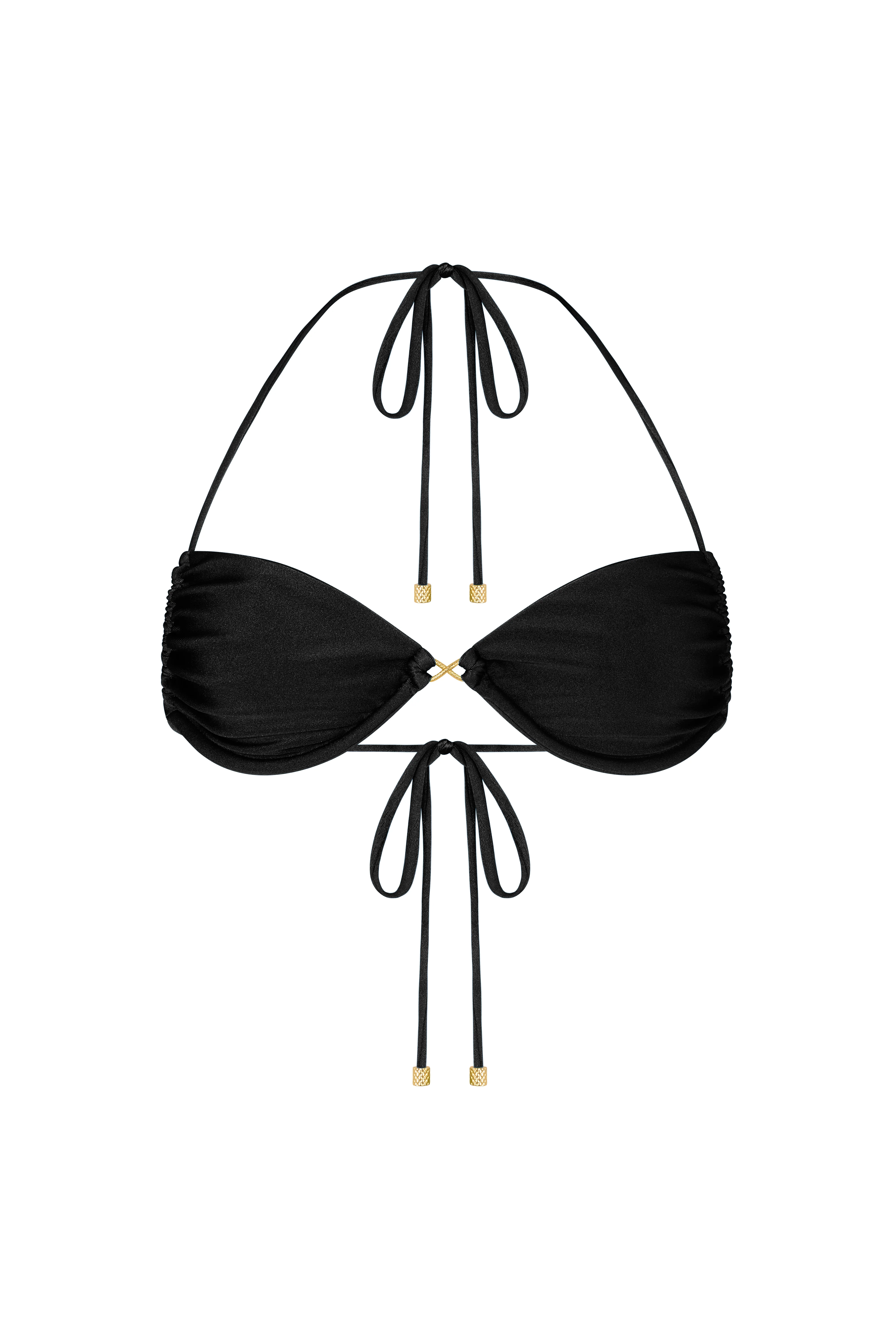 AURELIA Nero - Halter Neck Bikini Top - Image 5