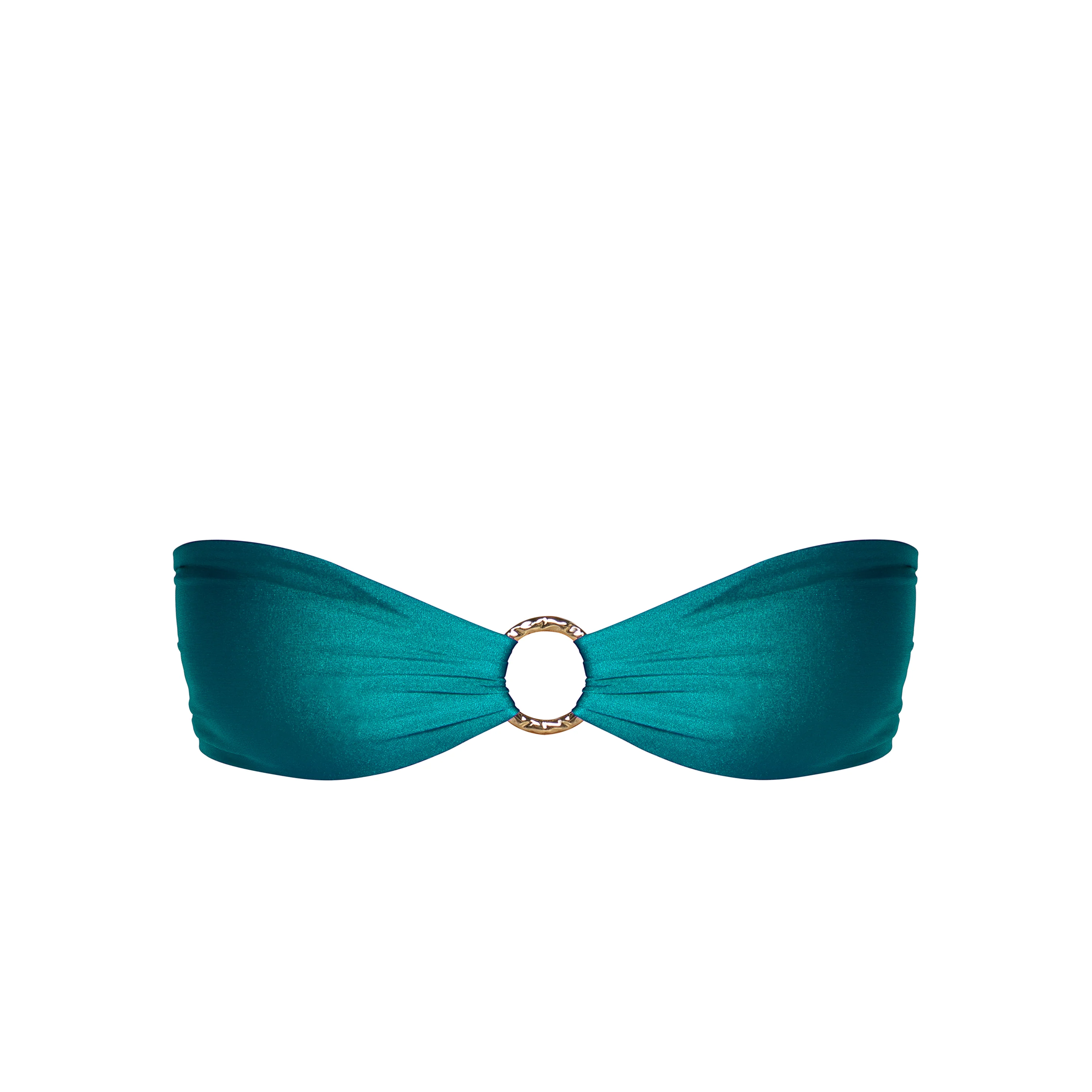 CECE Blue Fondale - Bandeau Bikini Top - Image 5