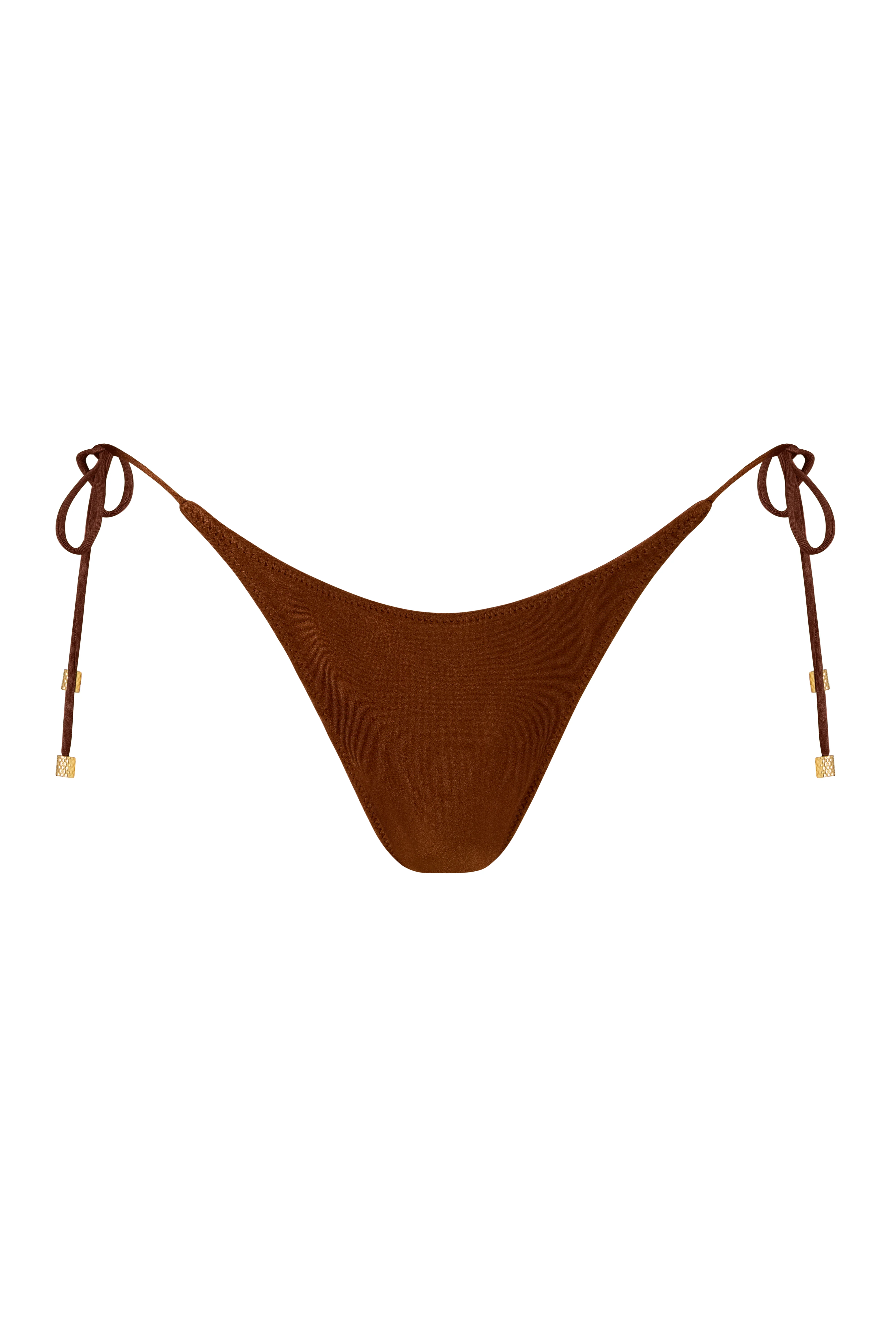 EBONI Chocolate Fondant - Tie Side Bikini Bottoms - Image 5