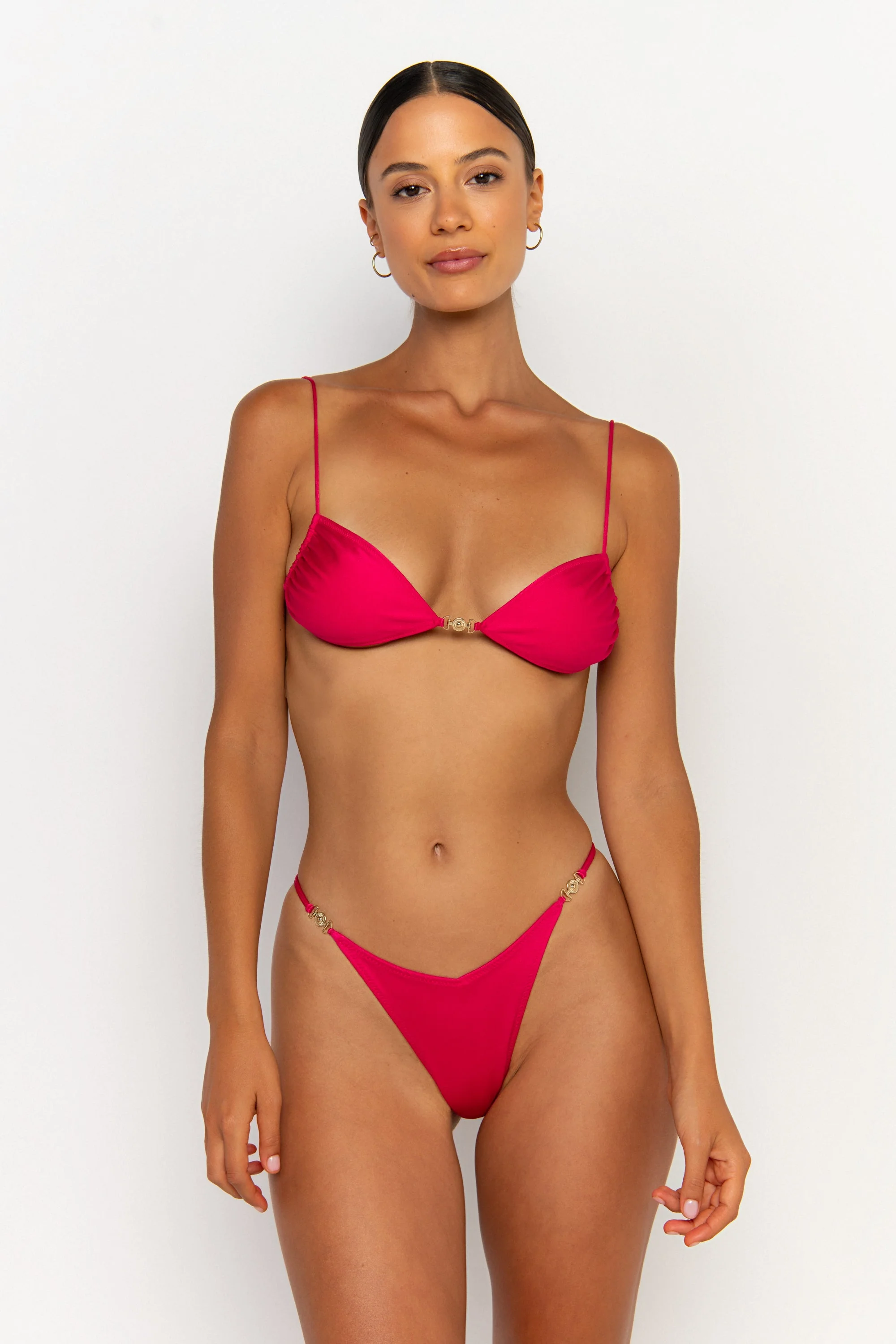 ELLA Magenta - Bralette Bikini Top - Image 3
