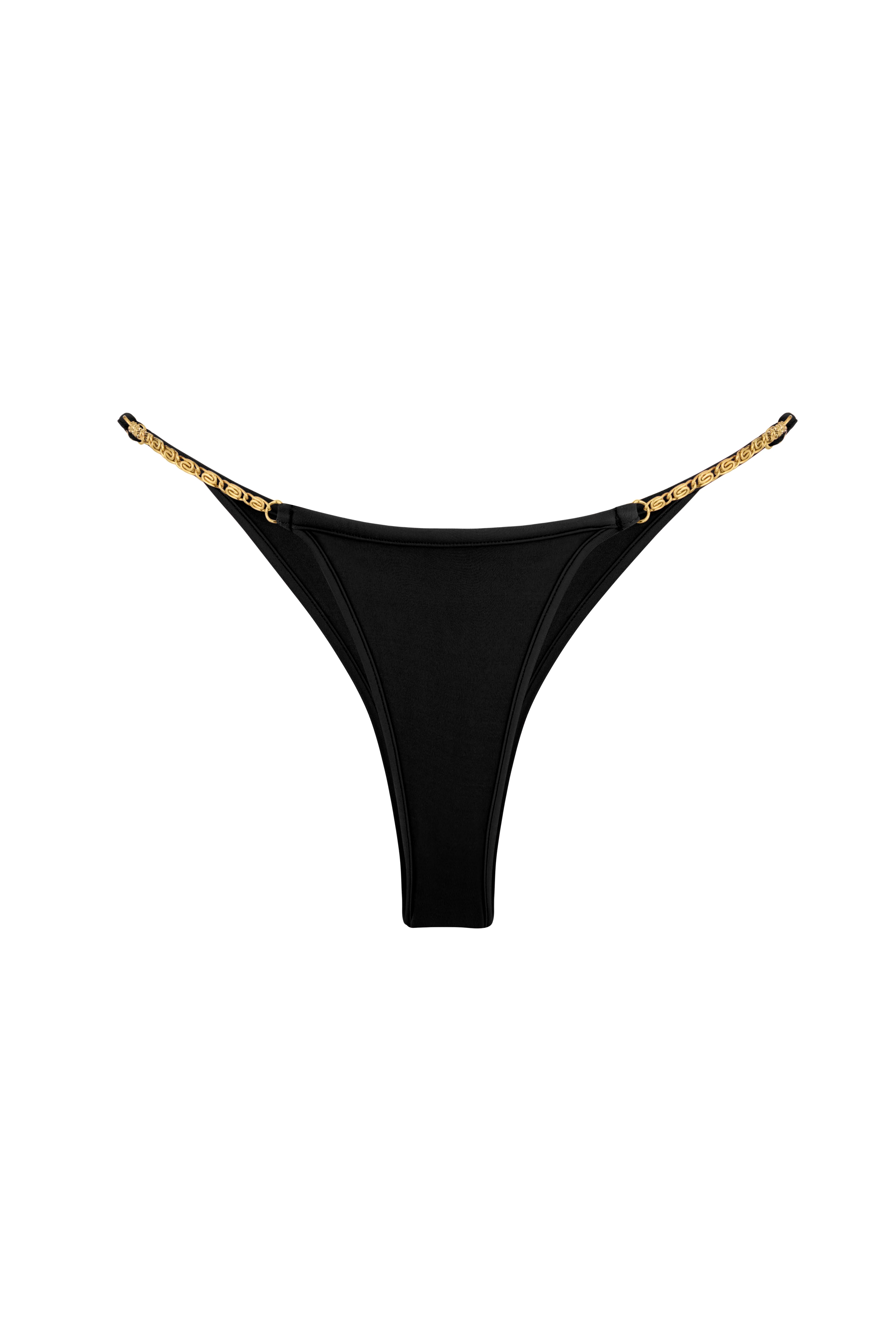 SOLE Nero Matte - Chain Bikini Bottoms - Image 5
