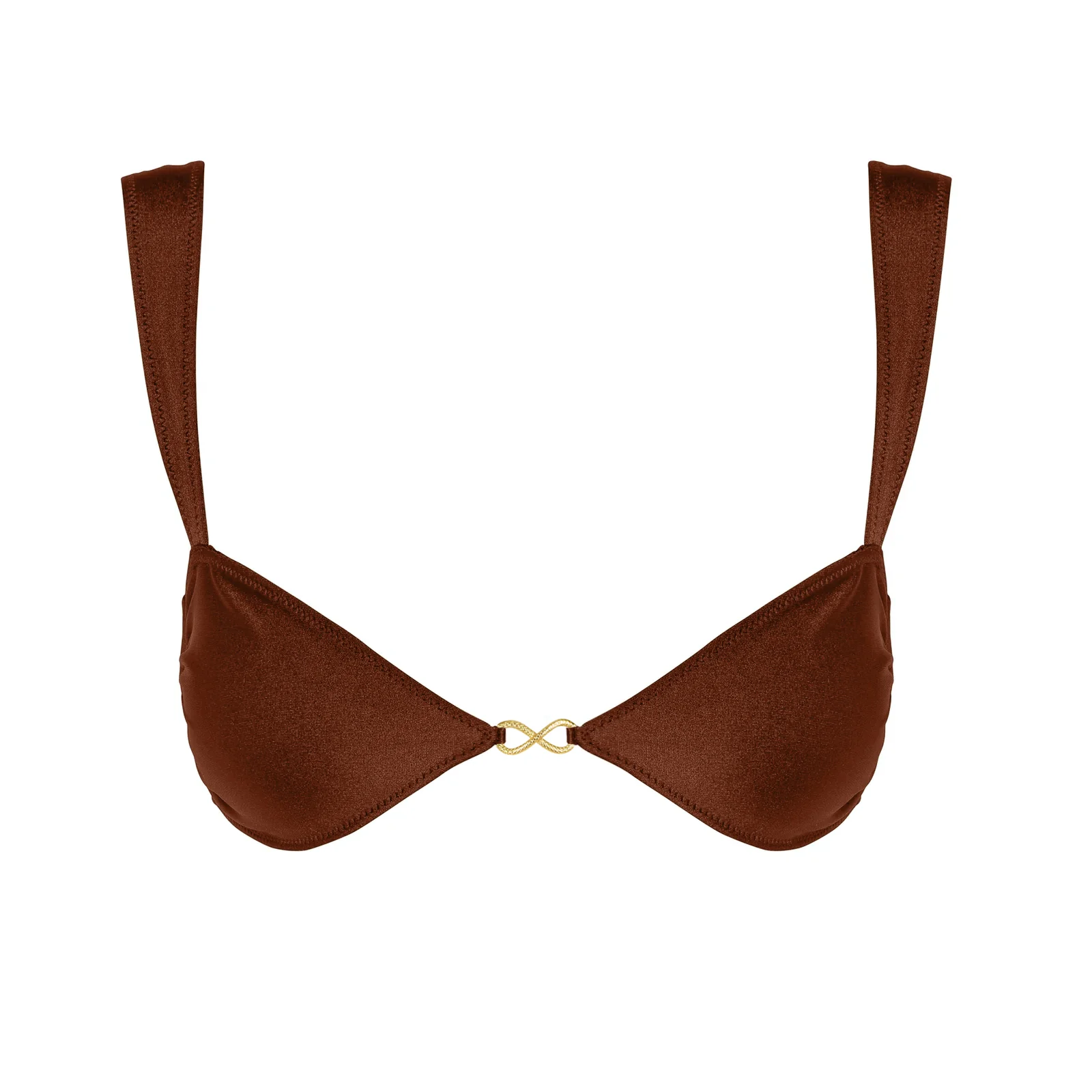 SORIYA Chocolate Fondant Infinity - Balconette Bikini Top - Image 5
