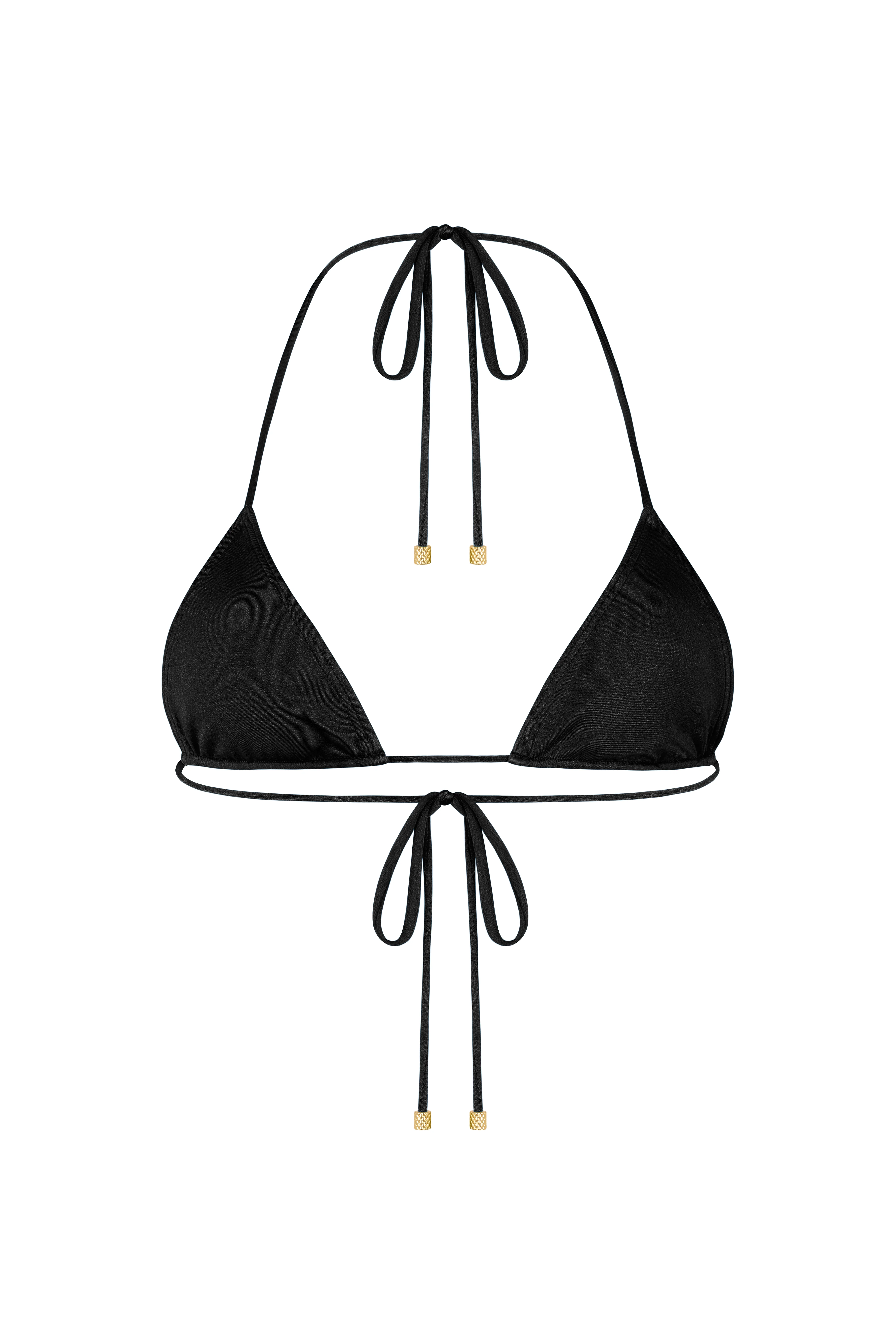 STELLA Nero - Mini Triangle Bikini Top - Image 4